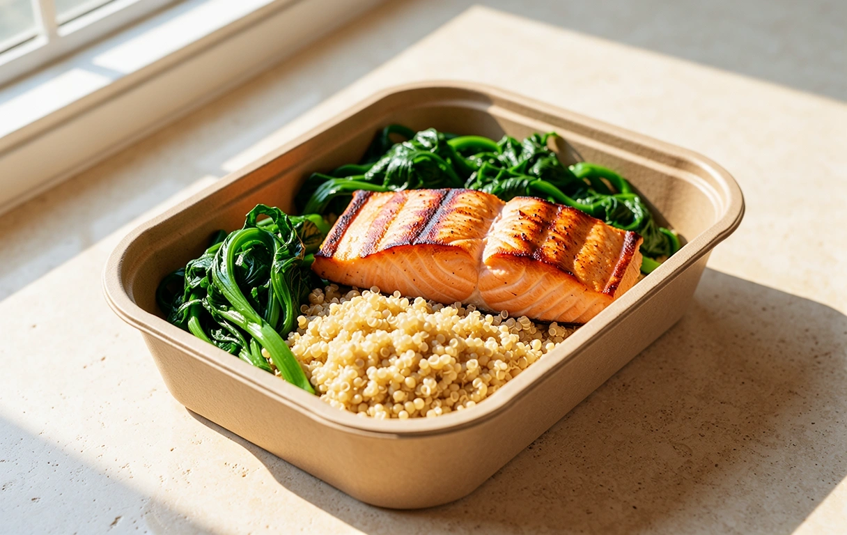Healthy meal delivery setup